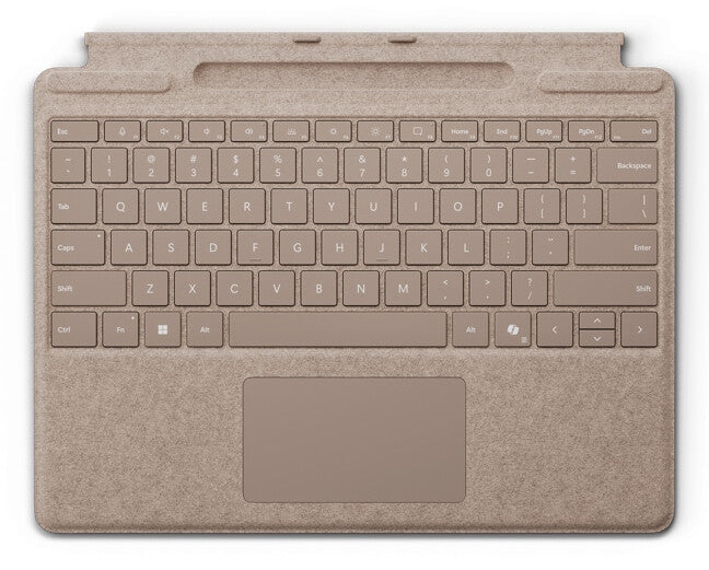 Microsoft Surface Pro Keyboard with pen storage QWERTZ Tysk Microsoft Cover port Beige