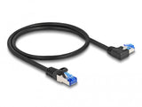 DeLOCK 80217 netværkskabel Sort 0,5 m Cat6a S/FTP (S-STP)
