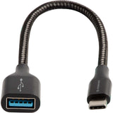 Prokord USBC-AA USB-kabel USB 3.2 Gen 1 (3.1 Gen 1) 0,15 m USB A Sort