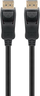 Goobay 61699 DisplayPort kabel 5 m Sort