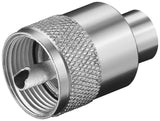 Goobay 11322 kabelsamler UHF Rustfrit stål
