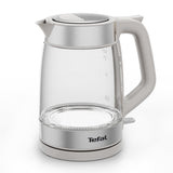 Tefal Glass Kettle KI605B30 elkedel 1,7 L 2200 W Grå, Sølv, Transparent