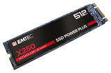 Emtec X250 512 GB M.2 Serial ATA III 3D NAND