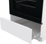 Gorenje GEIT5C60WPG Fritstående komfur Elektrisk Zone induktionskogeplade Hvid