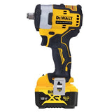 DeWALT DCF901P2-QW elektrisk skiftenøgle 1/2" 340 Nm Sort, Gul 12 V