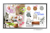 Samsung WM55FX Interaktivt whiteboard 139,7 cm (55") 3840 x 2160 pixel Berøringsskærm Grå, Hvid HDMI