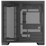 Antec C8 Curve Wood Full Tower Sort, Transparent, Træ