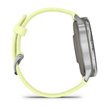 Garmin Venu 010-03014-02 Smartwatch og sportsur 3,56 cm (1.4") AMOLED 45 mm Digital 454 x 454 pixel Berøringsskærm Sølv Wi-Fi GPS (satellit)