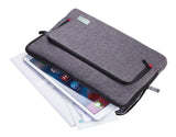 TROIKA IPC70/GY taske og etui til laptop 33 cm (13") Trolley etui Grå