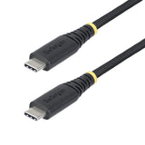 StarTech.com S2CEPR1M-USB-CABLE USB-kabel USB 2.0 1 m USB C 0,48 Gbit/sek. 240 W Sort