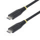 StarTech.com S2CEPR1M-USB-CABLE USB-kabel USB 2.0 1 m USB C 0,48 Gbit/sek. 240 W Sort