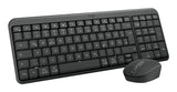Logitech MK250 tastatur Mus inkluderet Universel RF trådløs + Bluetooth QWERTZ Tysk Grafit