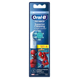 Oral-B Kids Pro Kids3+ 4 stk Flerfarvet, Hvid