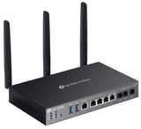 TP-Link Omada DR3220v-4G trådløs router Gigabit Ethernet Dual-band (2,4 GHz / 5 GHz) Sort