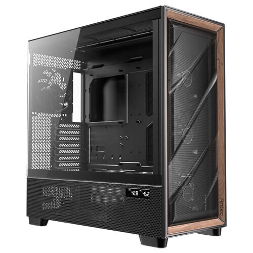 Antec FLUX PRO EUV Full Tower Sort, Træ