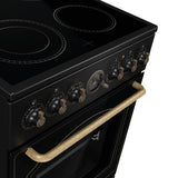 Gorenje GECS5B70CLB Fritstående komfur Elektrisk Keramisk Sort