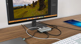i-tec Metal C31NANODOCKVGAPD dockingstation Ledningsført USB 3.2 Gen 1 (3.1 Gen 1) Type-C Sølv