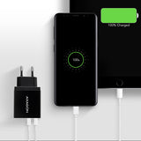Axagon ACU-QS24 oplader til mobil enhed Smartphone Sort Vekselstrøm Hurtig opladning Indendørs