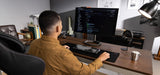 Cooler Master Peripherals MK770 tastatur Universel USB + RF Wireless + Bluetooth QWERTY Fransk Mørkegrå, Grå