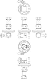 Danfoss 003Z5603 VVS-ventil Kontrolventil