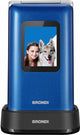 Brondi Amico Prezioso 7,11 cm (2.8") Blå Senior telefon