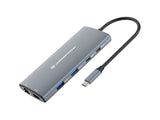 Conceptronic DONN06G dockingstation Ledningsført USB 3.2 Gen 1 (3.1 Gen 1) Type-C Grå