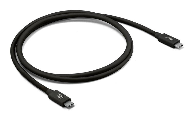 CLUB3D CAC-1570 USB-kabel USB4 Gen 2x2 1,2 m USB C 80 Gbit/sek. 240 W Sort
