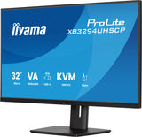 iiyama ProLite XB3294UHSCP-B1 computerskærm 80 cm (31.5") 3840 x 2160 pixel 4K Ultra HD Sort