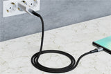 Goobay 49303 USB-kabel USB 2.0 2 m USB C 0,48 Gbit/sek. Grå, Sølv