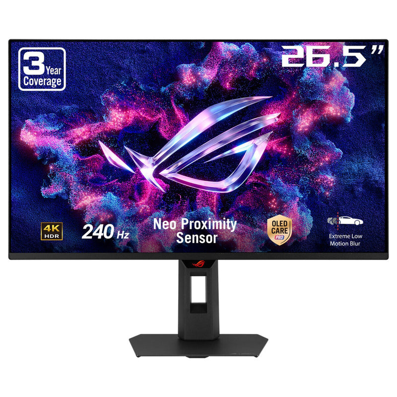 ASUS ROG Strix OLED XG27AQDMG computerskærm 67,3 cm (26.5") 2560 x 1440 pixel Wide Quad HD LCD Sort