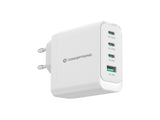 Conceptronic ALTHEA22W100 oplader til mobil enhed Universel Hvid Vekselstrøm Hurtig opladning Indendørs