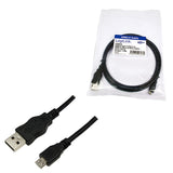 2Direct CU0034 USB-kabel USB 2.0 1,8 m USB A Micro-USB B 0,48 Gbit/sek. 2,5 W Sort