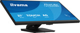 iiyama ProLite T2754MSC-B2AG computerskærm 68,6 cm (27") 1920 x 1080 pixel Fuld HD LED Berøringsskærm Multibruger Sort