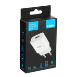 iBox ILUC41W oplader til mobil enhed Universel Hvid Vekselstrøm Indendørs