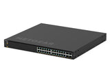 NETGEAR GSM4328-100AJS Administreret L3 Gigabit Ethernet (10/100/1000) Strøm over Ethernet (PoE) 1U Sort