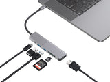 Conceptronic DONN02G dockingstation USB 3.2 Gen 1 (3.1 Gen 1) Type-C Aluminium