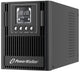 PowerWalker VFI 1000 AT UPS-enhed Dobbeltkonvertering (online) 1 kVA 900 W 3 AC stikkontakt(er)