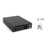Fantec MR-25DUAL HDD/SSD kabinet Sort