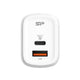 Silicon Power Boost Charger QM25 Universel Hvid Vekselstrøm Hurtig opladning Indendørs