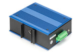 Digitus DN-651150 netværksswitch Ikke administreret Gigabit Ethernet (10/100/1000) Sort, Blå
