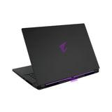 GIGABYTE AORUS MASTER 16 8XJJ4DEE64SP laptop AMD Ryzen™ 9 8940HX 40,6 cm (16") WQXGA 32 GB DDR5-SDRAM 1 TB SSD NVIDIA GeForce RTX 5070 Ti Laptop GPU Wi-Fi 7 (802.11be) Windows 11 Pro Tysk Sort