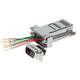 EFB Elektronik ETM23067 kabel kønsskifter DB-09 RJ-45 Grå