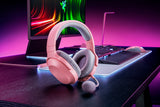 Razer Barracuda X Headset Kabel & trådløs Spil USB Type-C Bluetooth Lyserød