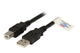 EFB Elektronik K5256SW.0,5 USB-kabel USB 2.0 0,5 m USB A USB B 0,48 Gbit/sek. Sort