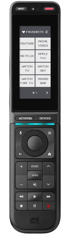 One For All Advanced URC 7985 fjernbetjening IR/RF trådløs Universel Touchskærm/trykknapper
