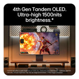 LG 32GX870B-B.AEU computerskærm 81,3 cm (32") 3840 x 2160 pixel 4K Ultra HD OLED Sort