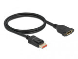 DeLOCK 87095 DisplayPort kabel 1 m Sort