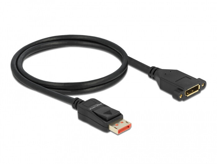 DeLOCK 87095 DisplayPort kabel 1 m Sort