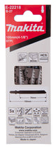 Makita E-22218 stiksav, rullesav & sabelsavklinge High Carbon Steel (HCS) 5 stk