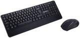 Voxicon DMK-201WLH# tastatur Mus inkluderet Universel RF trådløst QWERTY Nordisk Sort